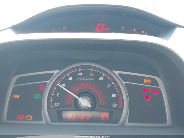 45411100 :رقم المزاد ، 2HGFG21517H709880 vin ، 2007 Honda Civic Si مزاد بيع