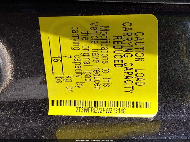 Toyota Rav4 Xle 2015 2T3WFREV2FW213148 Image 9