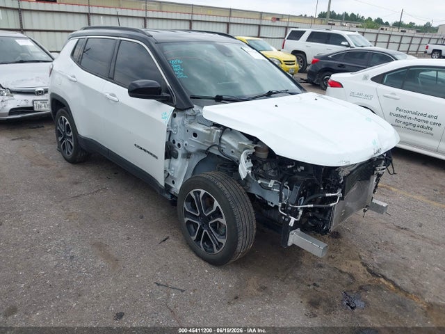 45411200 :رقم المزاد ، 3C4NJDCN5RT589130 vin ، 2024 Jeep Compass Limited 4x4 مزاد بيع