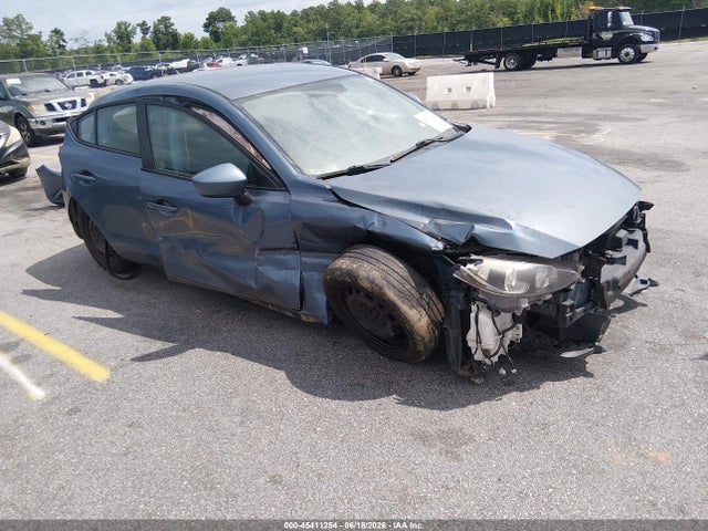 45411254 :رقم المزاد ، 3MZBM1J71GM304098 vin ، 2016 Mazda Mazda3 I Sport مزاد بيع