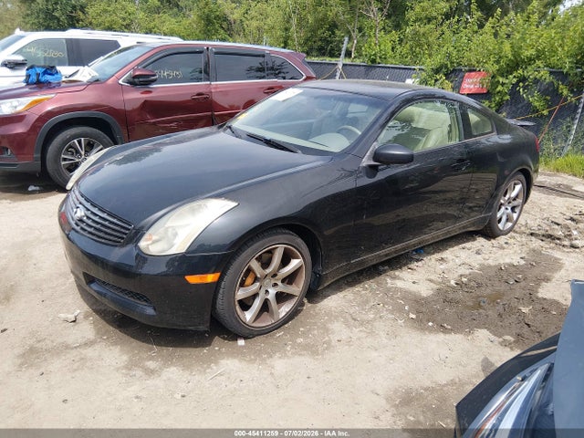 2003 Infiniti G35 Base W/6 Speed Manual მანქანა იყიდება აუქციონზე, vin: JNKCV54E13M208269, აუქციონის ნომერი: 45411259