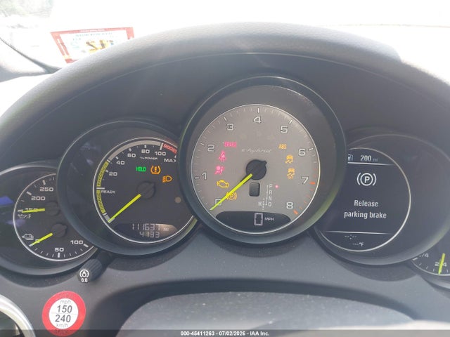 45411263 :رقم المزاد ، WP1AE2A24JLA72240 vin ، 2018 Porsche Cayenne E-hybrid S Platinum Edition مزاد بيع