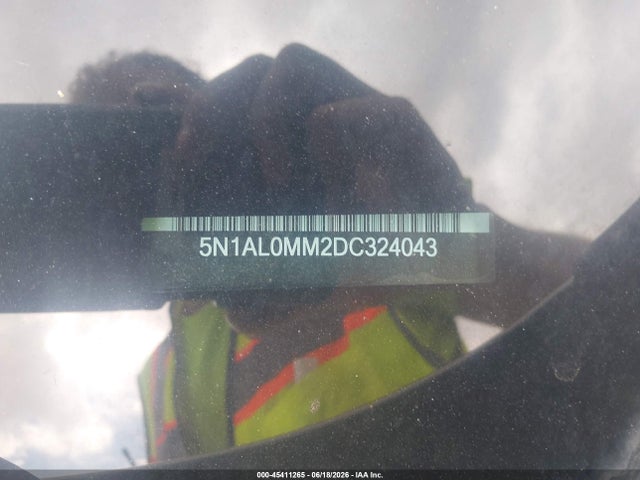 Продажа на аукционе авто 2013 Infiniti Jx35, vin: 5N1AL0MM2DC324043, номер лота: 45411265