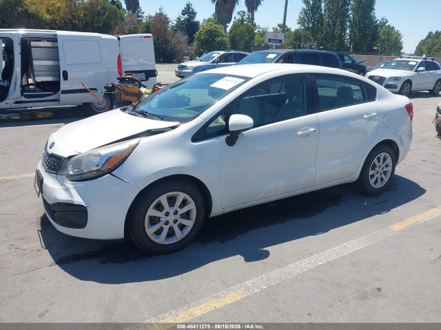 2013 Kia Rio Lx მანქანა იყიდება აუქციონზე, vin: KNADM4A30D6253499, აუქციონის ნომერი: 45411275