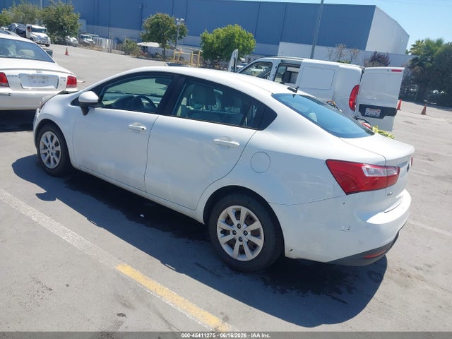 2013 Kia Rio Lx მანქანა იყიდება აუქციონზე, vin: KNADM4A30D6253499, აუქციონის ნომერი: 45411275