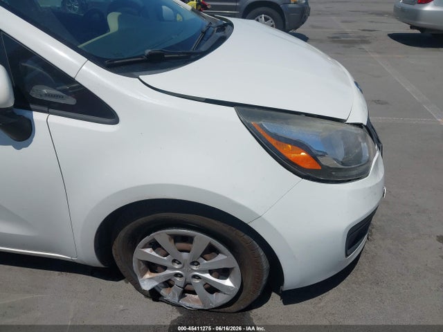 2013 Kia Rio Lx მანქანა იყიდება აუქციონზე, vin: KNADM4A30D6253499, აუქციონის ნომერი: 45411275