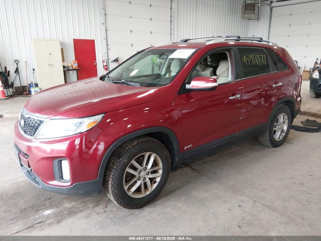 Продаж на аукціоні авто 2015 Kia Sorento Lx, vin: 5XYKTDA62FG562883, номер лоту: 45411277