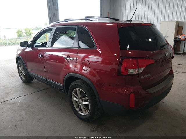 Продаж на аукціоні авто 2015 Kia Sorento Lx, vin: 5XYKTDA62FG562883, номер лоту: 45411277