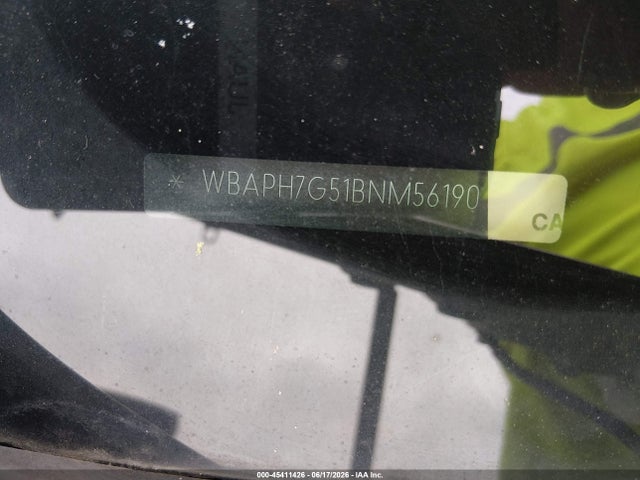 Aukcja sprzedaży 2011 Bmw 328i, vin: WBAPH7G51BNM56190, numer aukcji: 45411426