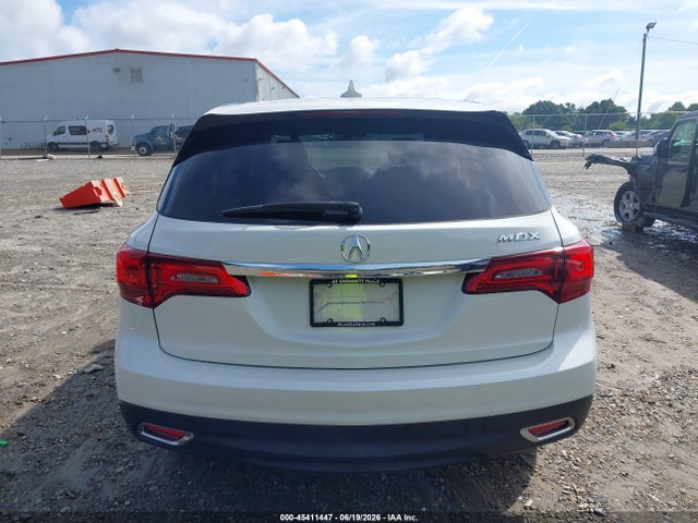 45411447 :رقم المزاد ، 5FRYD3H43GB017885 vin ، 2016 Acura Mdx Technology   Acurawatch Plus Packages/technology Package مزاد بيع