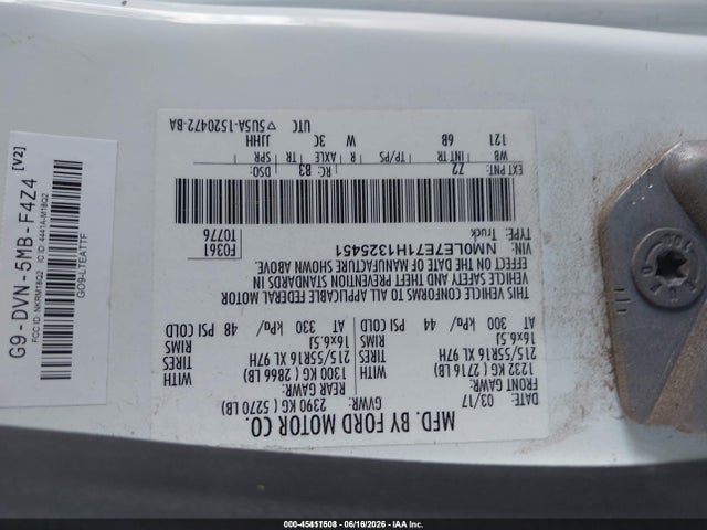 NM0LE7E71H1325451 Ford Transit Connect Xl