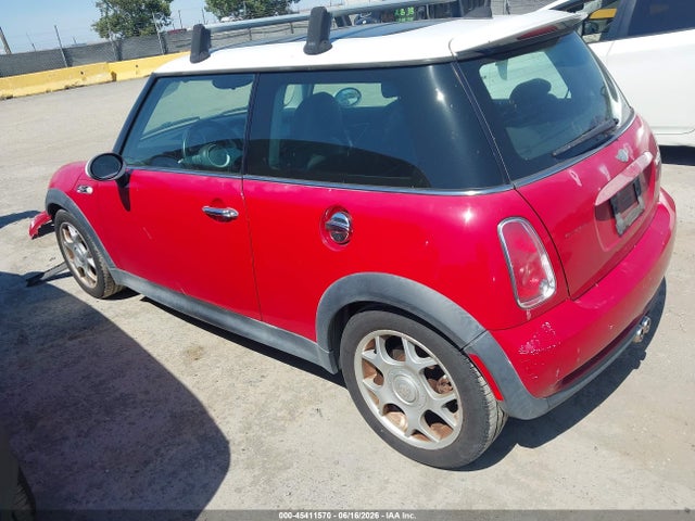 45411570 :رقم المزاد ، WMWRE33596TN27637 vin ، 2006 Mini Cooper S مزاد بيع