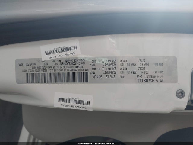 2C4RDGBG5JR254843 Dodge Grand Caravan Se