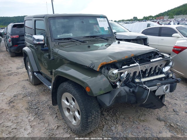 Продажа на аукционе авто 2015 Jeep Wrangler Sahara, vin: 1C4AJWBG6FL769866, номер лота: 45411692