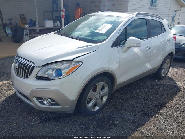 2016 Buick Encore Leather მანქანა იყიდება აუქციონზე, vin: KL4CJCSB7GB605541, აუქციონის ნომერი: 45411693