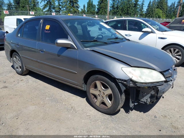 Aukcja sprzedaży 2005 Honda Civic Ex, vin: 2HGES26785H547344, numer aukcji: 45411827