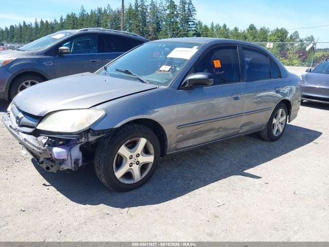 Продажа на аукционе авто 2005 Honda Civic Ex, vin: 2HGES26785H547344, номер лота: 45411827