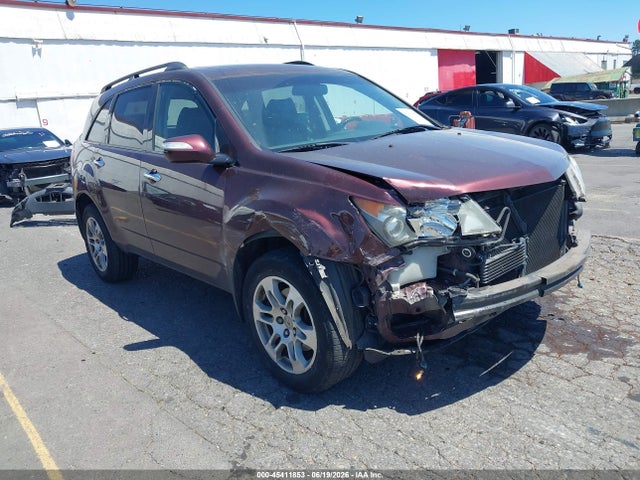 45411853 :رقم المزاد ، 2HNYD28258H507874 vin ، 2008 Acura Mdx مزاد بيع