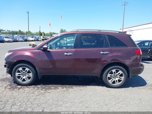 45411853 :رقم المزاد ، 2HNYD28258H507874 vin ، 2008 Acura Mdx مزاد بيع
