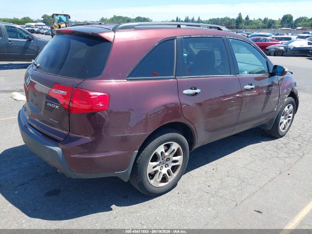 45411853 :رقم المزاد ، 2HNYD28258H507874 vin ، 2008 Acura Mdx مزاد بيع