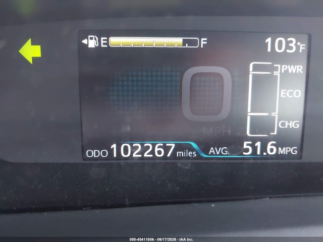 JTDKARFU9L3122802 Toyota Prius Le