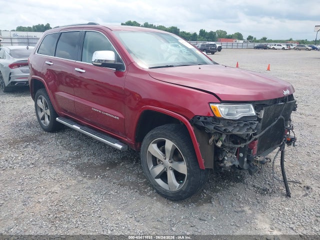 2015 Jeep Grand Cherokee Overland მანქანა იყიდება აუქციონზე, vin: 1C4RJFCG8FC839241, აუქციონის ნომერი: 45411859