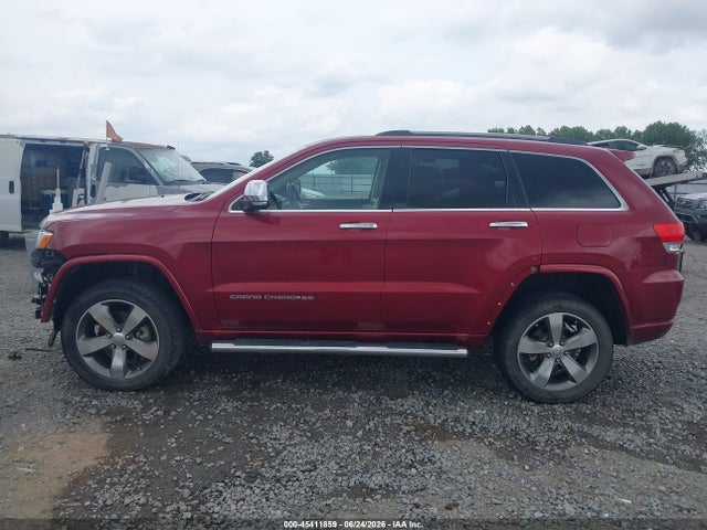 2015 Jeep Grand Cherokee Overland მანქანა იყიდება აუქციონზე, vin: 1C4RJFCG8FC839241, აუქციონის ნომერი: 45411859