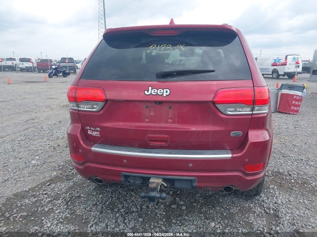 2015 Jeep Grand Cherokee Overland მანქანა იყიდება აუქციონზე, vin: 1C4RJFCG8FC839241, აუქციონის ნომერი: 45411859