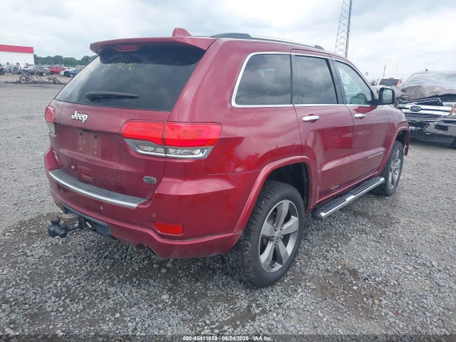 2015 Jeep Grand Cherokee Overland მანქანა იყიდება აუქციონზე, vin: 1C4RJFCG8FC839241, აუქციონის ნომერი: 45411859