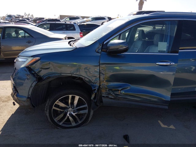 2016 Honda Pilot Touring მანქანა იყიდება აუქციონზე, vin: 5FNYF5H91GB059376, აუქციონის ნომერი: 45411870