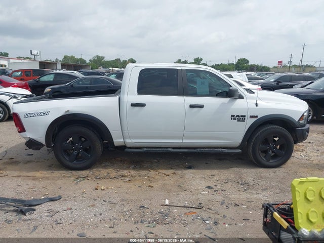45411958 :رقم المزاد ، 1C6RR6LTXLS151577 vin ، 2020 Ram 1500 Classic Warlock  4x2 5'7 Box مزاد بيع