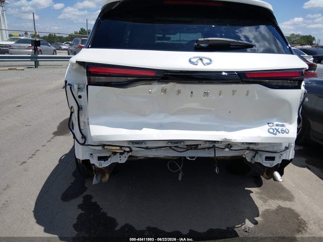 Aukcja sprzedaży 2025 Infiniti Qx60 Luxe, vin: 5N1AL1FR3SC353398, numer aukcji: 45411993