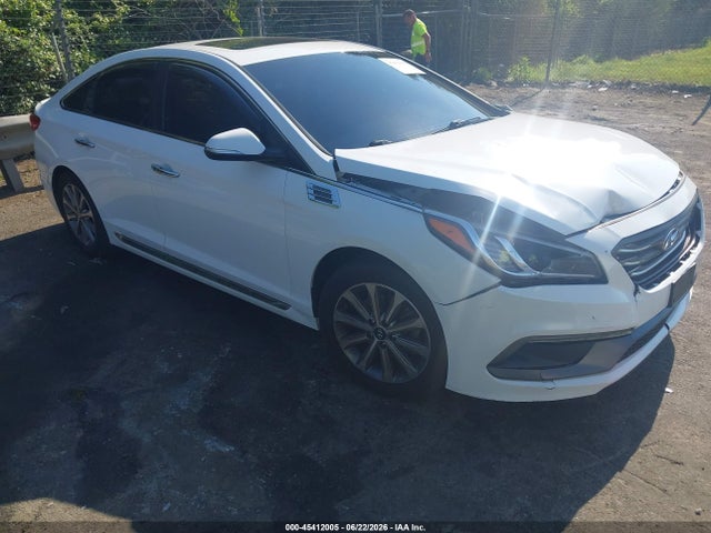 2017 Hyundai Sonata Limited მანქანა იყიდება აუქციონზე, vin: 5NPE34AF9HH543515, აუქციონის ნომერი: 45412005