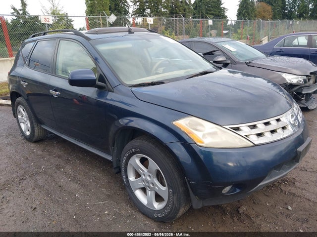 Aukcja sprzedaży 2005 Nissan Murano Sl, vin: JN8AZ08TX5W312523, numer aukcji: 45412022