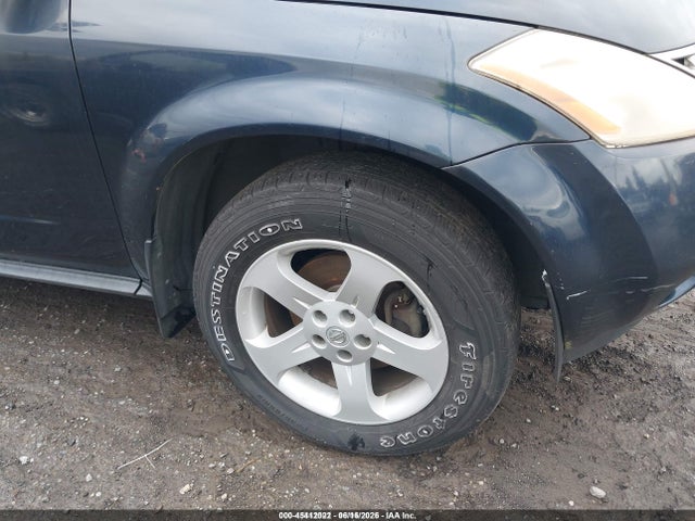 Продажа на аукционе авто 2005 Nissan Murano Sl, vin: JN8AZ08TX5W312523, номер лота: 45412022