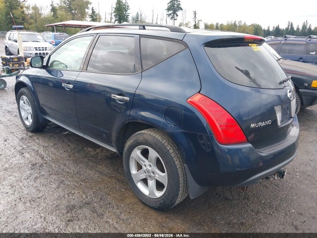 Продажа на аукционе авто 2005 Nissan Murano Sl, vin: JN8AZ08TX5W312523, номер лота: 45412022