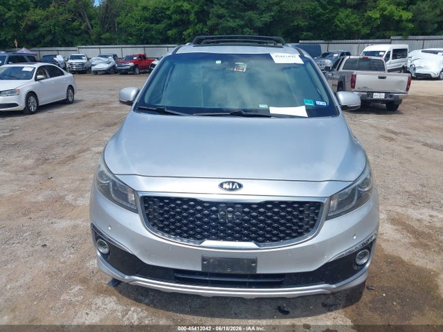Продажа на аукционе авто 2016 Kia Sedona Sx Luxury, vin: KNDME5C13G6123917, номер лота: 45412042