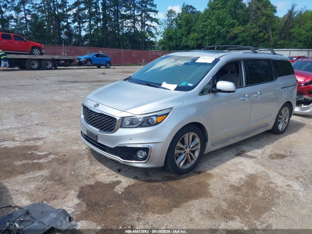45412042 :رقم المزاد ، KNDME5C13G6123917 vin ، 2016 Kia Sedona Sx Luxury مزاد بيع
