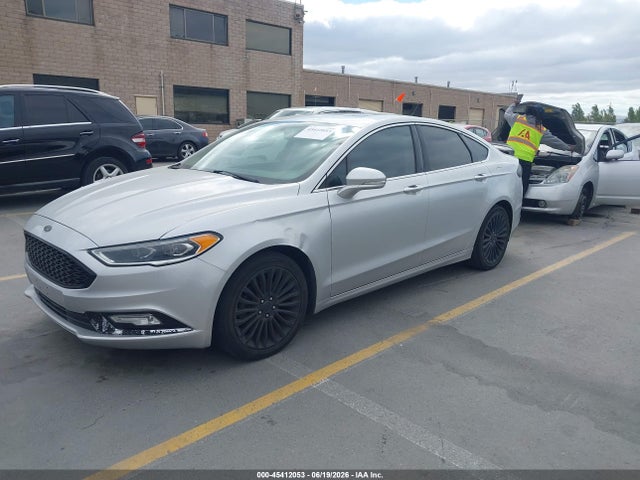Ford Fusion Hybrid Titanium 2018 3FA6P0RUXJR219616 Image 2