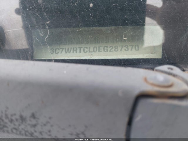 45412067 :رقم المزاد ، 3C7WRTCL0EG287370 vin ، 2014 Ram 3500 Chassis Tradesman/slt/laramie مزاد بيع