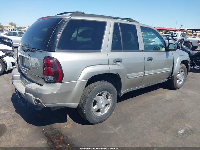 2002 Chevrolet Trailblazer Lt მანქანა იყიდება აუქციონზე, vin: 1GNDS13S422523602, აუქციონის ნომერი: 45412149