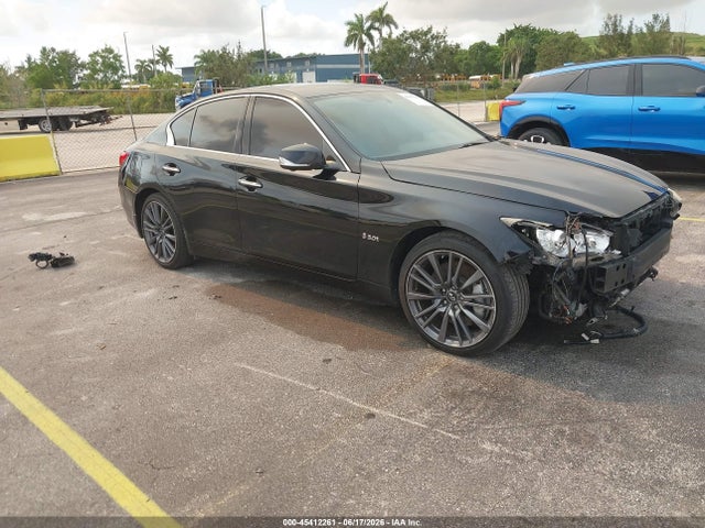 Продажа на аукционе авто 2017 Infiniti Q50 3.0t Signature Edition, vin: JN1EV7AR0HM841319, номер лота: 45412261
