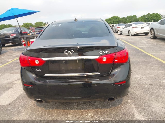 Продажа на аукционе авто 2017 Infiniti Q50 3.0t Signature Edition, vin: JN1EV7AR0HM841319, номер лота: 45412261