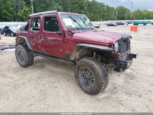 Aukcja sprzedaży 2021 Jeep Wrangler Unlimited Rubicon 4x4, vin: 1C4HJXFNXMW655393, numer aukcji: 45412345