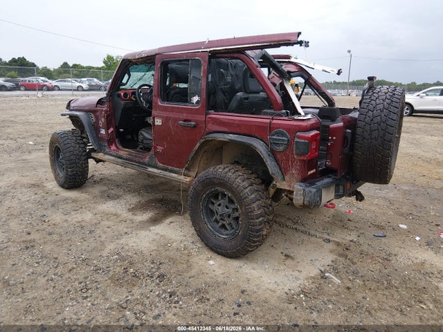 Aukcja sprzedaży 2021 Jeep Wrangler Unlimited Rubicon 4x4, vin: 1C4HJXFNXMW655393, numer aukcji: 45412345