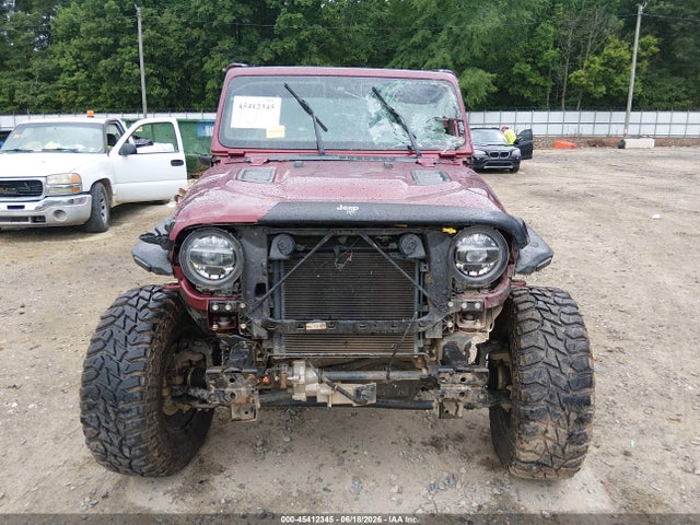 Aukcja sprzedaży 2021 Jeep Wrangler Unlimited Rubicon 4x4, vin: 1C4HJXFNXMW655393, numer aukcji: 45412345