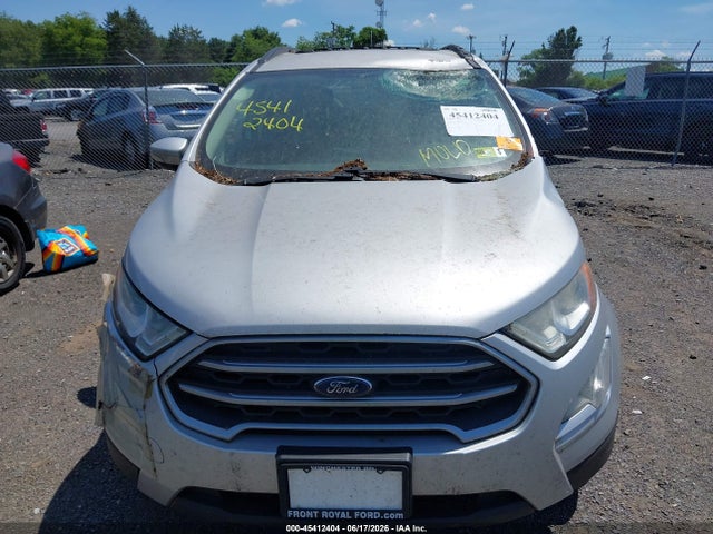 Aukcja sprzedaży 2019 Ford Ecosport Se, vin: MAJ6S3GL3KC287718, numer aukcji: 45412404