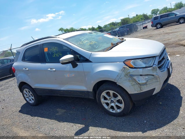 Aukcja sprzedaży 2019 Ford Ecosport Se, vin: MAJ6S3GL3KC287718, numer aukcji: 45412404
