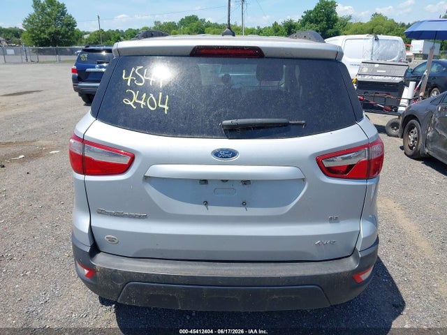 Aukcja sprzedaży 2019 Ford Ecosport Se, vin: MAJ6S3GL3KC287718, numer aukcji: 45412404
