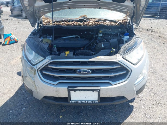 Aukcja sprzedaży 2019 Ford Ecosport Se, vin: MAJ6S3GL3KC287718, numer aukcji: 45412404